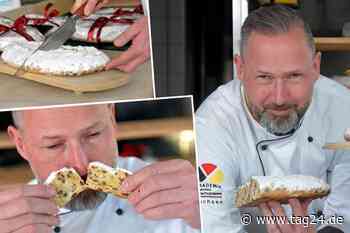 Dresden: Stollen-Koster André Bernatzky beißt jährlich 700-mal in den Striezel - und bleibt trotzdem schlank! - TAG24