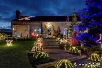 Vic en Mia zorgen voor licht in kille dagen: “Ons kersthuis is een uit de hand gelopen hobby” - Gazet van Antwerpen