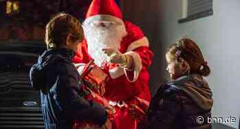 Mit dem Nikolaus unterwegs in Bruchsal: Der Mann mit dem Rauschebart vergisst nichts - BNN - Badische Neueste Nachrichten