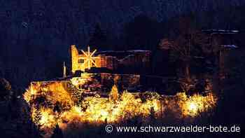 Burgen weiter beleuchten - CDU setzt sich für „Leuchtblicke“ in Schramberg ein - Schwarzwälder Bote