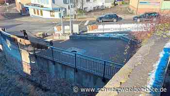 Baustelle in Schramberg - Paradiesplatz-Eckstück ist in den letzten Zügen - Schwarzwälder Bote
