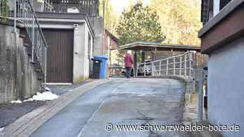 Fußgänger in Lauterbach - Hohe Zusatzkosten sorgen für Nein zu Gehweg - Schwarzwälder Bote