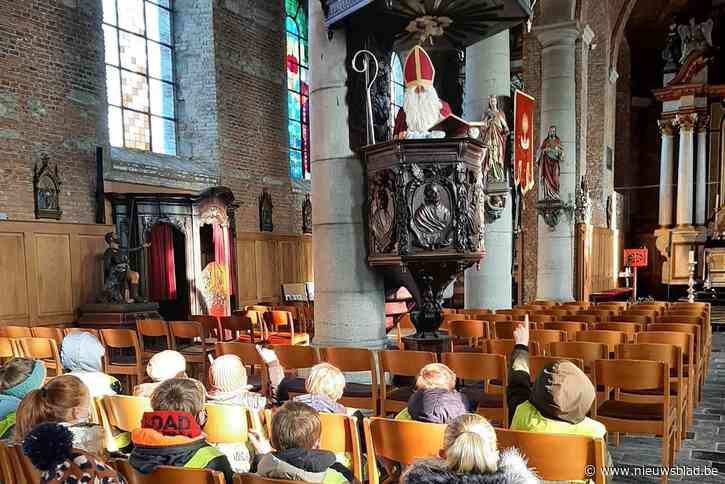 Sinterklaas op de preekstoel