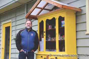 Roberts Creek neighbours stuff new food cupboard with donations - Coast Reporter