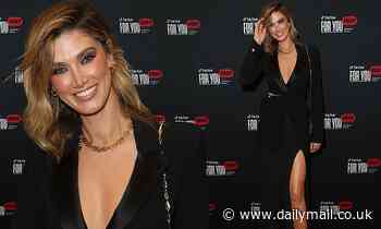 Delta Goodrem leads celebrity arrivals at TikTok's For You Fest at Sydney's Luna Park - Daily Mail