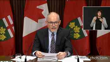 Officials say Delta variant is to blame for a rise in cases, Ontario's top doctor is offering a glimmer of hope - CHCH News