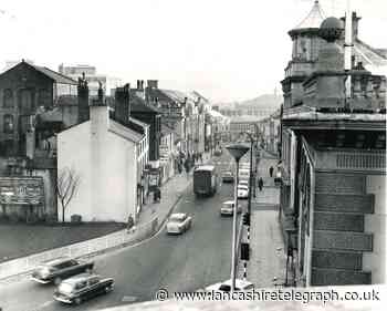 View from the rooftops along Darwen Street in Blackburn