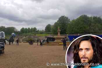 Crystal Palace Park: Filming for new marvel film Morbius