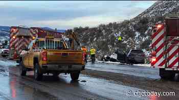 Multi-vehicle incident closes Highway 5 at CN Junction north of Kamloops - CFJC Today Kamloops