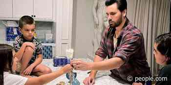 Scott Disick Celebrates Hanukkah with His and Kourtney Kardashian's 3 Kids: 'Family First' - PEOPLE