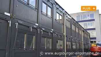 Schulcontainer am Peutinger-Gymnasium lindern Raumnot