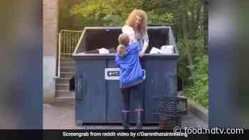 Shocking! Woman Scavenges Dumpsters To Find Huge Amount Of Food To Feed Her Community; Amuses Reddit - NDTV Food