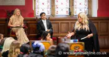 Gemma Collins debates modern Christmas food at Oxford Union - Wales Online