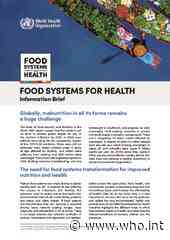 Food systems for health: information brief - World Health Organization