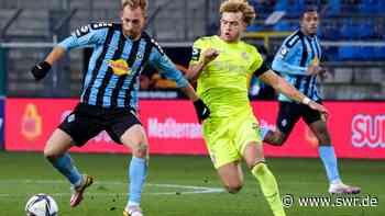 Waldhof Mannheim punktet nach glücklichem Last-Minute-Treffer - SWR