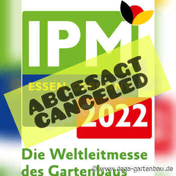 IPM Essen erst wieder im Jahr 2023 - DEGA GARTENBAU