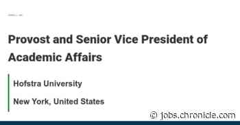 Provost and Senior Vice President of Academic Affairs job with Hofstra University | 407598 - The Chronicle of Higher Education