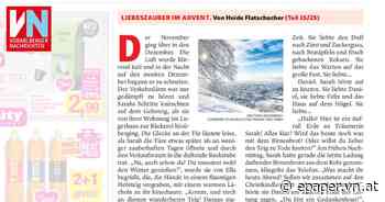 Liebeszauber im Advent. Von Heide Flatschacher (Teil 15/25) - Vorarlberger Nachrichten | VN.AT