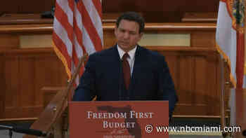Florida Gov. DeSantis Unveils $99.7 Billion Budget Proposal for 2022