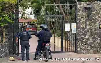 Intento de robo a la arcas municipales en Tlaltenango - El Sol de Cuernavaca
