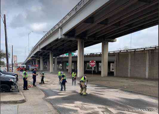 LIVE: Diesel spill on I-35, closures near downtown Austin