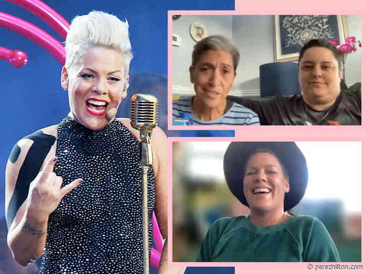 Pink Makes A Dying Fan’s Wish Come True -- Watch The Emotional Video!