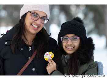 Stickers, crayons and celebration light up kids' vaccine campaign