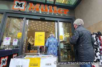 2G bei der Drogerie Müller in Bamberg: Kein Zutritt für Ungeimpfte - Fränkischer Tag
