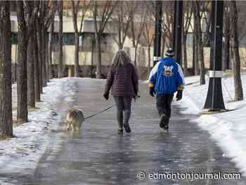 Slip and slide: Edmontonians frustrated with lingering icy conditions, some city sandboxes empty due to high demand