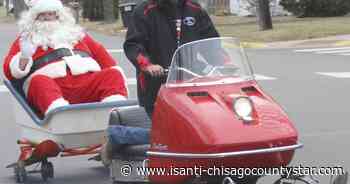 Reviving the ghosts of Christmas past: Father and son transport Santa to event on same sled, 50 years apart - isanti-chisagocountystar.com