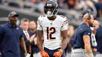 Bears WR Robinson expects to play vs. Packers