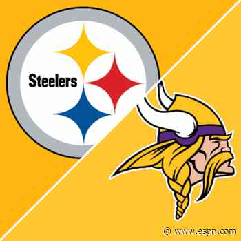 Follow live: Vikings look to get back on track as they host Steelers