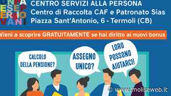 TERMOLI, 11 DICEMBRE OPEN DAY DI "UN PAESE PER GIOVANI&RDQUO;: CONSULENZE SUI NUOVI BONUS - Molise Web