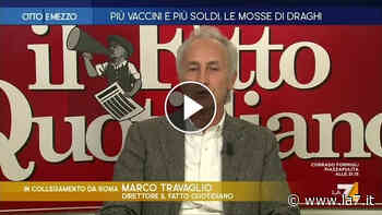 No vax, la stoccata di Marco Travaglio: "Abbiamo intervistato mafiosi, intervisterei anche Hitler!". Lilli Gruber: "Grazie per questa lezione di giornalismo" - La7