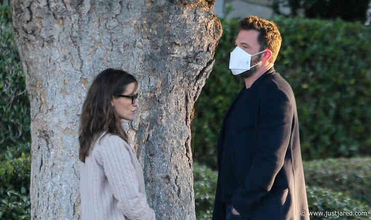 Ben Affleck & Jennifer Garner Spotted Leaving Separately After a School Meeting