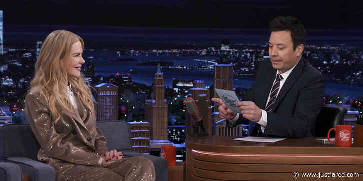 Nicole Kidman Rips Up Jimmy Fallon's Interview Questions - Watch!
