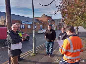 Preparation work under way for new street lighting in Sutton - Mansfield and Ashfield Chad