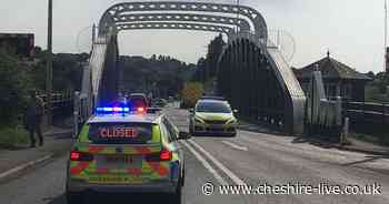 Sutton Causeway Swing Bridge stuck open for nearly five hours - Cheshire Live