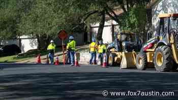 Austin replacing over 2,000 water service lines to improve reliability - FOX 7 Austin