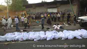 Mindestens 53 Tote bei Lkw-Unfall in Mexiko