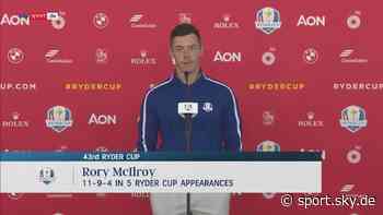 Golf Video: Rory McIlroy zum Ryder Cup - sky.de