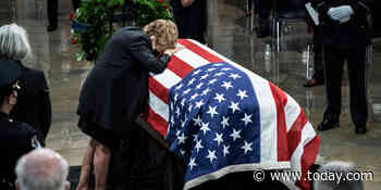 Bob Dole honored by President Biden, Nancy Pelosi, others at US Capitol