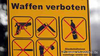Düsseldorf und Köln: Schilder kennzeichnen Waffenverbotszonen