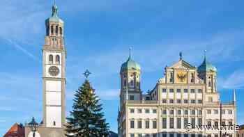 Sperrungen mitten in Augsburg wegen Steinschlag - BR24