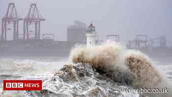 Storm Barra causes North West road closures and rail delays