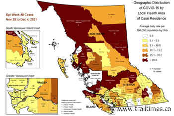 28 new COVID-19 cases in West Kootenay - Trail Times