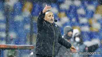 Europa League, Spalletti e il tuffo sull'erba del Maradona: "L'avevo promesso ad Elmas" - Eurosport IT