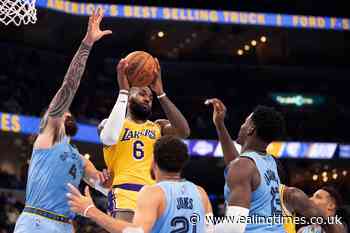 Lakers struggles continue as Grizzlies claim victory - Ealing Times