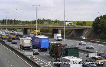 Person seriously injured after falling on M25 in Kent
