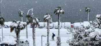 Maltempo sul lago di Garda, previste nevicate su Trentino, Veneto e Lombardia. In alcune zone diramata l'allerta arancione - il Dolomiti